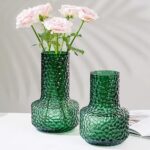 EMRAUDE VASE EN VERRE PF 9x22CM