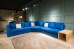 EMY SALON EUROPÉEN +TABLE DE COIN BLEU VIGO