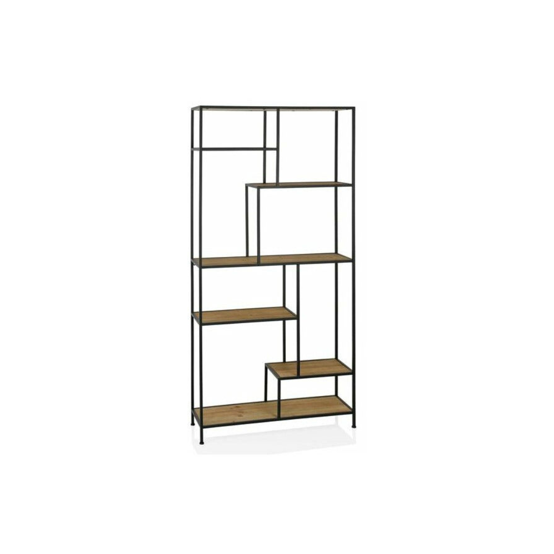 ÉTAGÈRES RECTANGULAIRE EN BOIS/MÉTAL ÉTAGÈRES RECTANGULAIRE EN BOIS/MÉTAL