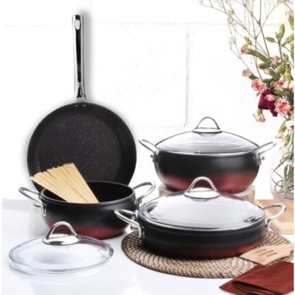 FESTA MARMITES 7 PCS GRANITE