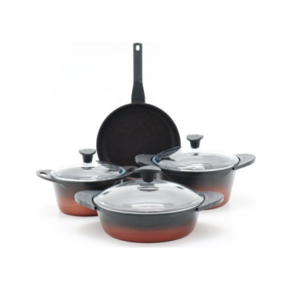 FESTA MARMITES 7 PCS GRANITE