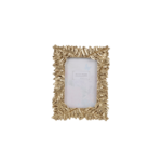 FOUGERE CADRE PHOTO PLYRESIN DOREE 10x15 CM