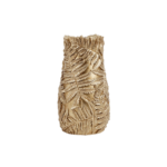 FOUGERE VASE POLYRESIN DOREE 10.8x10.8x19.8 CM