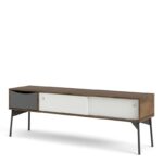 FUR MEUBLE TV 2 TIROIRS COULISSE+1 TIROIR