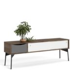 FUR MEUBLE TV 2 TIROIRS COULISSE+1 TIROIR