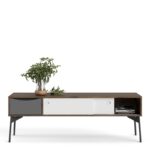 FUR MEUBLE TV 2 TIROIRS COULISSE+1 TIROIR