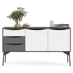 FUR MEUBLE TV 2 TIROIRS COULISSE + 3 TIROIRS