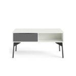 FUR TABLE BASSE 1 TIROIR BLANC