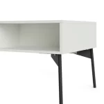 FUR TABLE BASSE 1 TIROIR BLANC