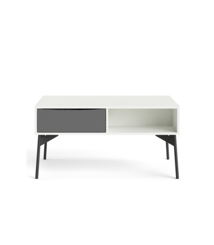 FUR TABLE BASSE 1 TIROIR BLANC FUR TABLE BASSE 1 TIROIR BLANC