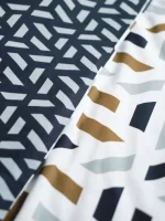 HOUSSE COUETTE COTTON 57 FILS DESSIN 10-6