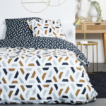 HOUSSE COUETTE COTTON 57 FILS DESSIN 10-6