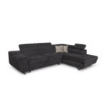 HOUSTON SALON CORNER GRIS - Droite