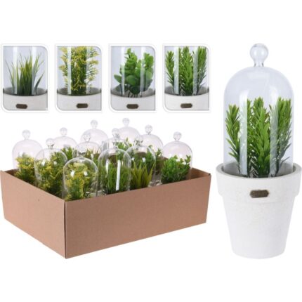 PLANTE ARTIFICIEL  A POT DOME