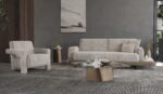HERMES SALON 3+3+1+1 AVEC TABLE D'APPOINT