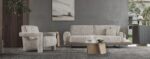 HERMES SALON 3+3+1+1 AVEC TABLE D'APPOINT
