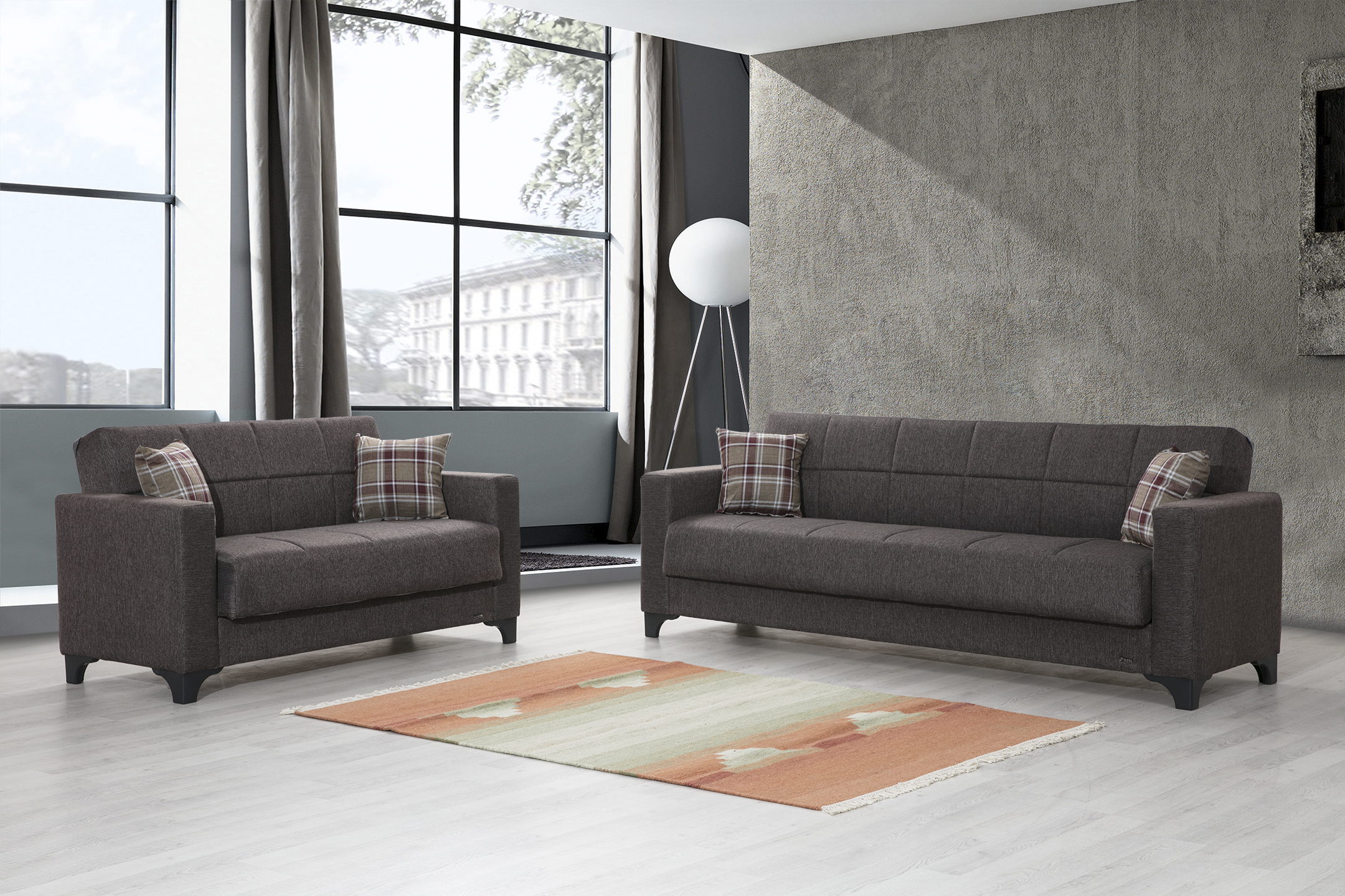 ARMADA SALON 3+2+1 - marron