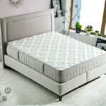 VIOLET TETE DE LIT +SOMMIER