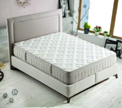 VIOLET TETE DE LIT +SOMMIER