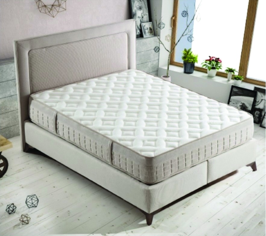 VIOLET TETE DE LIT +SOMMIER