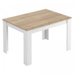 KENDARA TABLE A MANGER EN BOIS PIEDNLANC CANDIAN