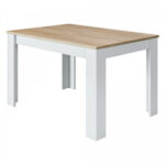 KENDARA TABLE A MANGER EN BOIS PIEDNLANC CANDIAN