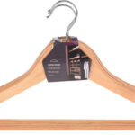 SET DE CINTRE VETEMENTS EN BOIS 3PCS
