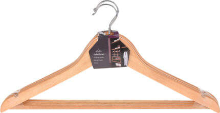 SET DE CINTRE VETEMENTS EN BOIS 3PCS