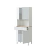 KIRA BUFFET DE CUISINE CANADIAN BLANC 4 PORTES+1 TIRROIR