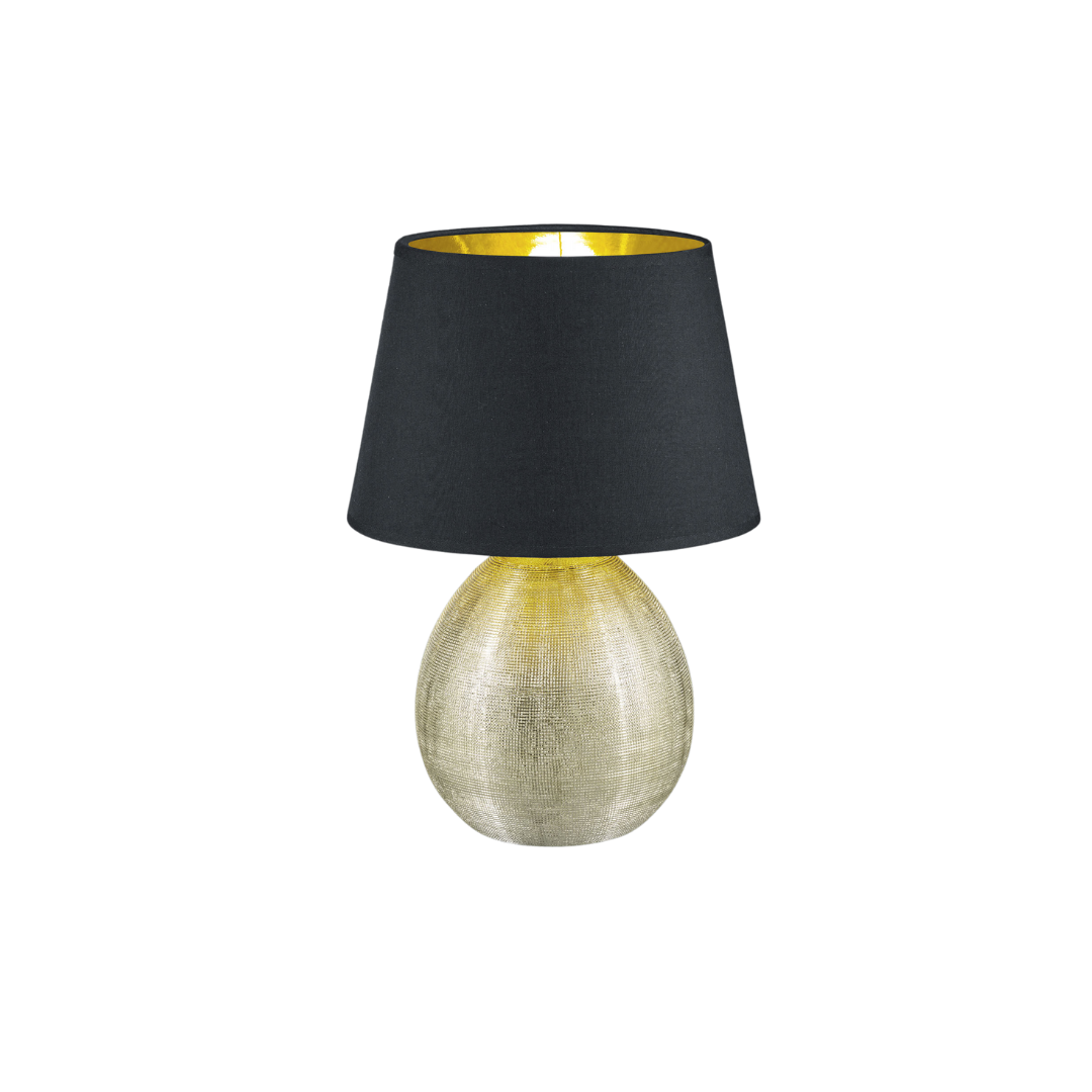 LAMPE DE TABLE LUXOR CERAMIQUE DORE LAMPE DE TABLE LUXOR CERAMIQUE DORE