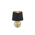LAMPE DE TABLE LUXOR  MAXI CERAMIQUE DORE