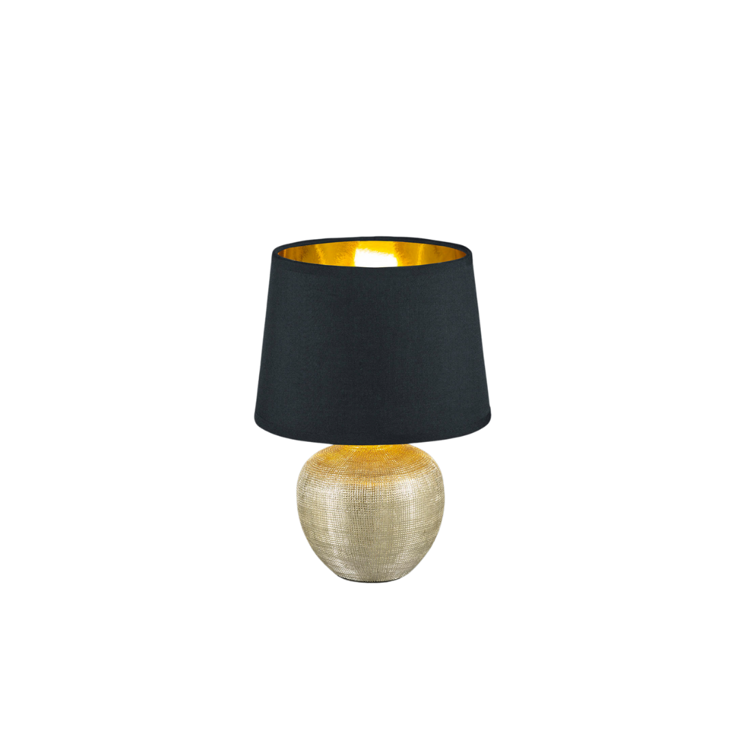LAMPE DE TABLE LUXOR MAXI CERAMIQUE DORE LAMPE DE TABLE LUXOR MAXI CERAMIQUE DORE