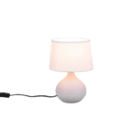 LAMPE DE TABLE MARTIN CERAMIQUE CAPPUCINO