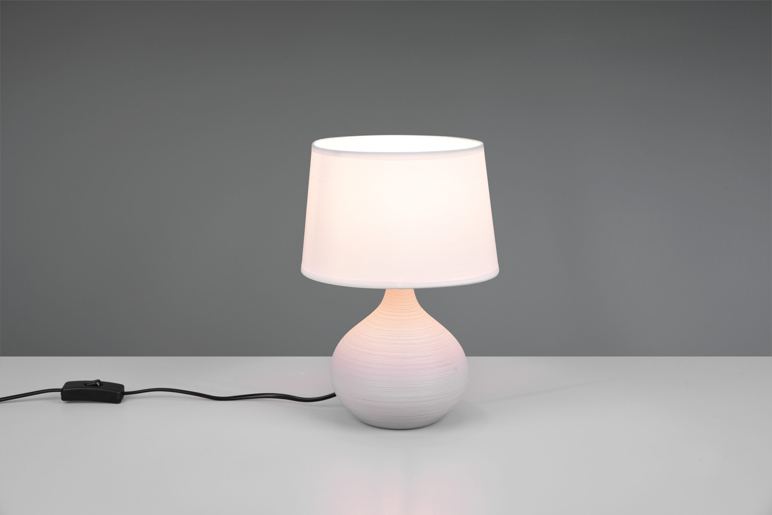 LAMPE DE TABLE MARTIN CERAMIQUE CAPPUCINO