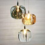 LAMPE SUSPENDU  EN CRISTAL DE LUX