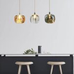 LAMPE SUSPENDU  EN CRISTAL DE LUX