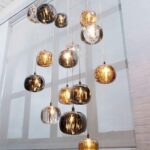 LAMPE SUSPENDU  EN CRISTAL DE LUX