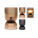 LAMPE TABLE VERRE FER  AMPOUL FILAMENT LED