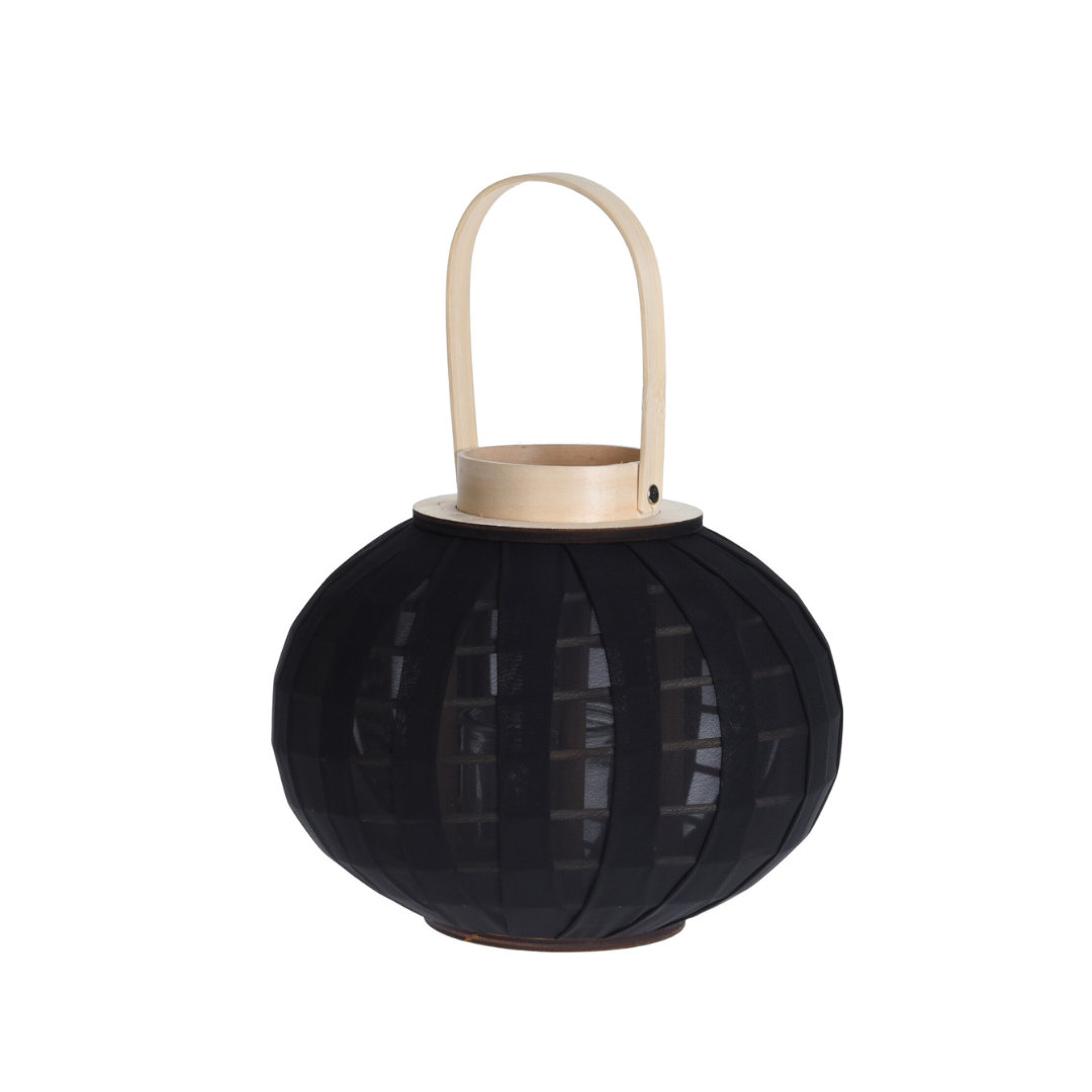 LANTERNE 25X21CM NOIR LANTERNE 25X21CM NOIR