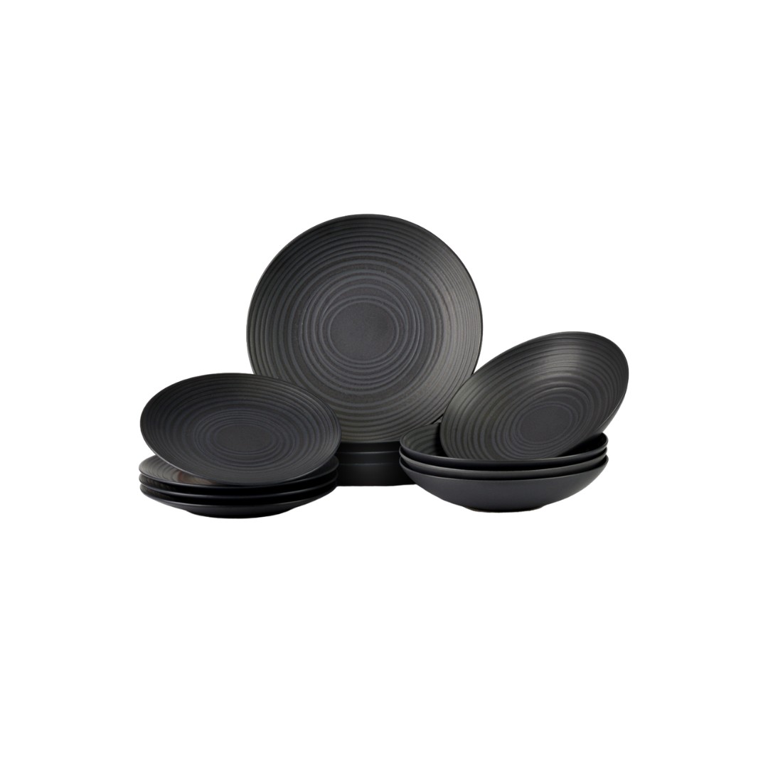 LAVA STONE TAFEL SERVICE 12 PCS