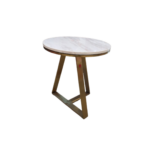 LIMA TABLE BASSE STAINLESS STEEL + MARBRIE
