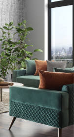 LIVARES SALON 3+2+1+POUF