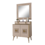LOTUS COMMODE + MIROIR