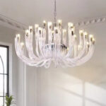 LUCE LUSTRE CHANDELLIER EN COREIL CRISTAL