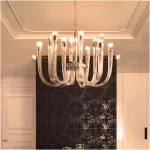 LUCE LUSTRE CHANDELLIER EN COREIL CRISTAL