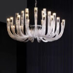 LUCE LUSTRE CHANDELLIER EN COREIL CRISTAL