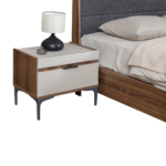 LUNA PACK LIT 160X200 AVEC RANGEMENT+2 CHEVETS+COMMODE+MIROIR