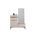 LUNA PACK LIT 160X200 AVEC RANGEMENT+2 CHEVETS+COMMODE+MIROIR
