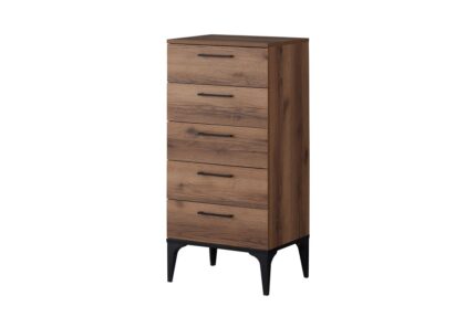 LUPO CHIFFONIER 5 TIROIRS NOYER