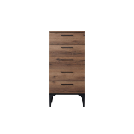 LUPO CHIFFONIER 5 TIROIRS NOYER